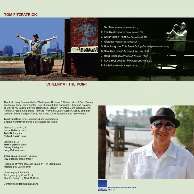 Tom Fitzpatrick: Chillin' at the Point - Immersion Records 2010